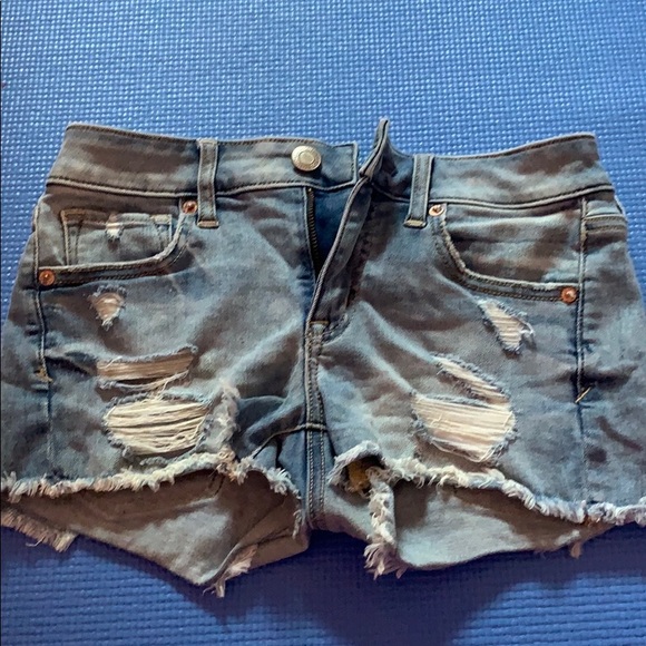 jean shorts - Picture 1 of 4